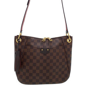 Louis Vuitton Damier Ebene Brown South Bank Shoulder Bag